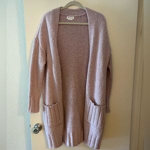 Lavender Lovers + Friends Knit Cardigan